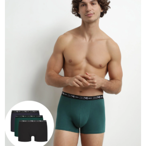 Boxerky DIM Coton Stretch Boxer 3-bal.