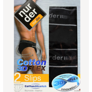 Slipy NurDer Cotton Stretch 2-bal.