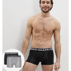 Boxerky DIM Coton 3DFlex Air 2-bal.